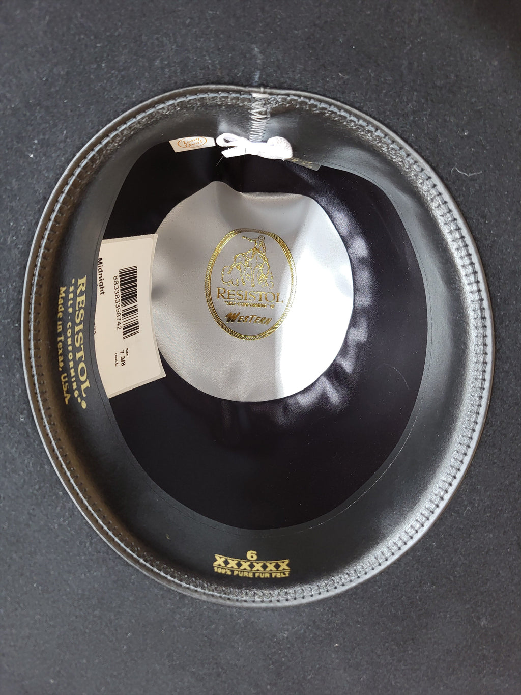 RESISTOL 6X BLACK MIDNIGHT