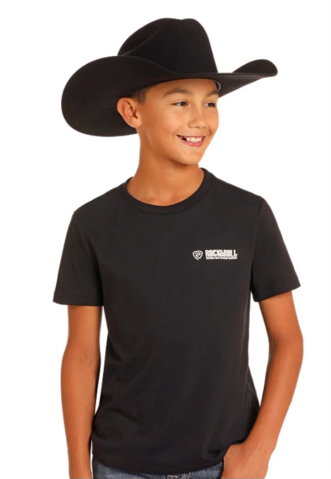 R&R Black T- Shirt