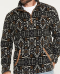 Men`s Black Bozeman Fleece Pullover