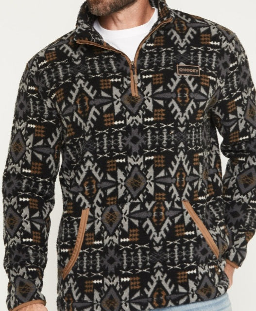 Men`s Black Bozeman Fleece Pullover