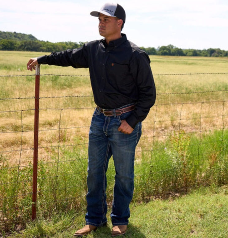 Black Solid LS Ariat A4229