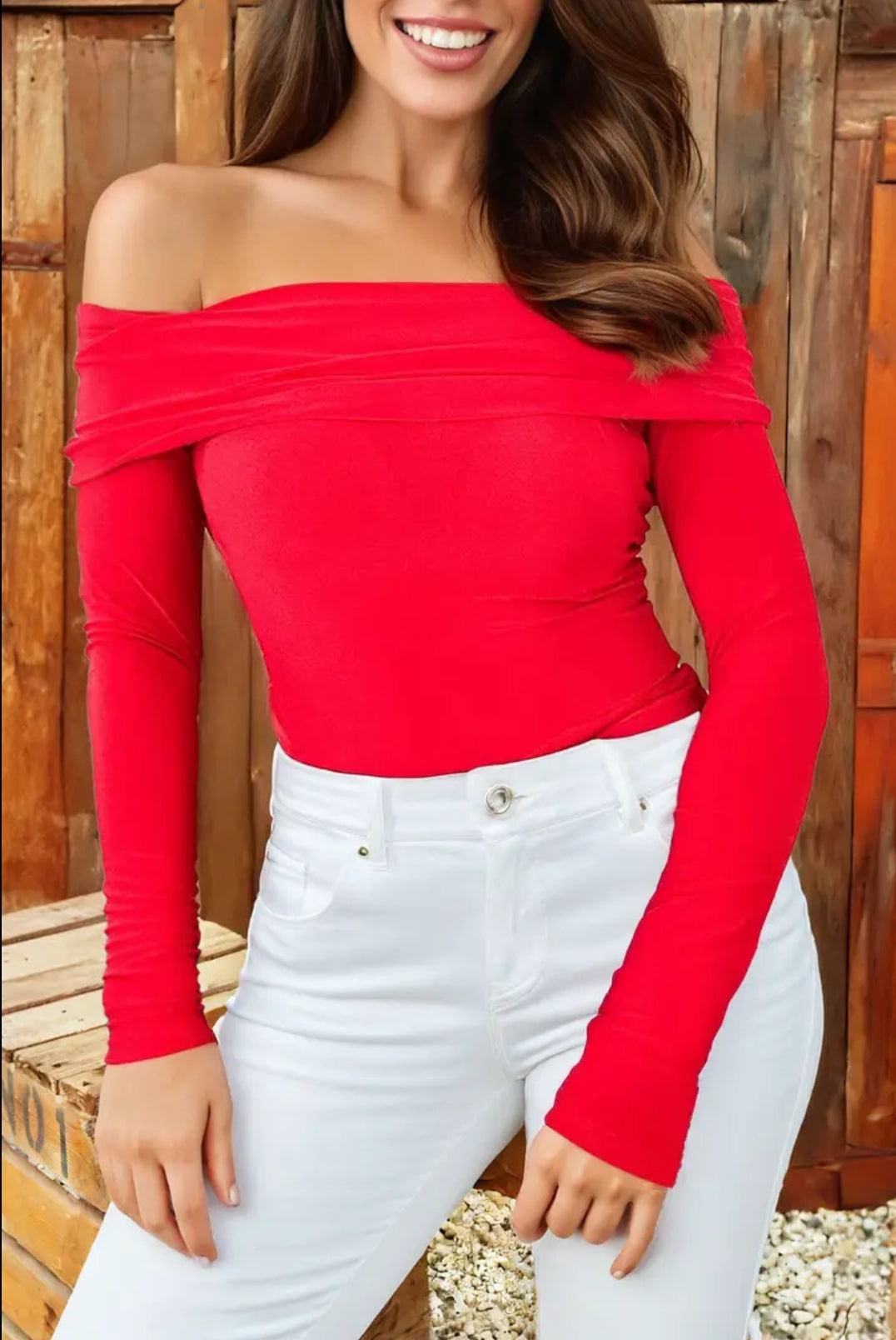 OFF SHOULDER TOP