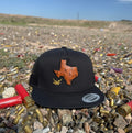 Texas Maps Ostrich/Black