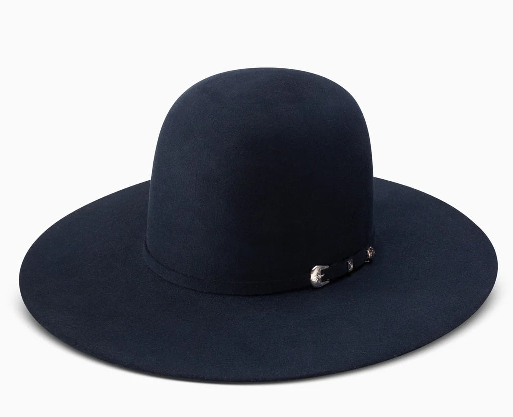 RESISTOL 6X  Navy/ Open Crown