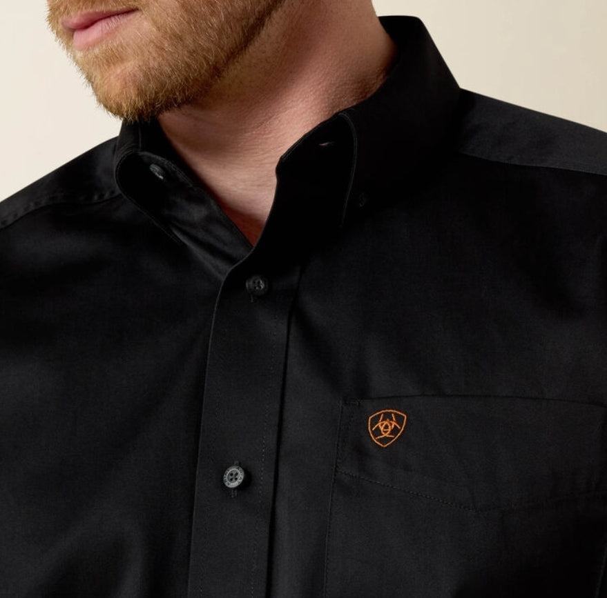 ARIAT BLACK FITTED SHIRT