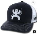 HOOEY BLACK /WHITE HAT