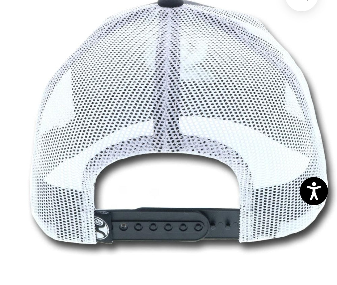 HOOEY BLACK /WHITE HAT