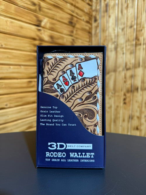 Ace Cards  Men's Rodeo Wallet/ Checkbook