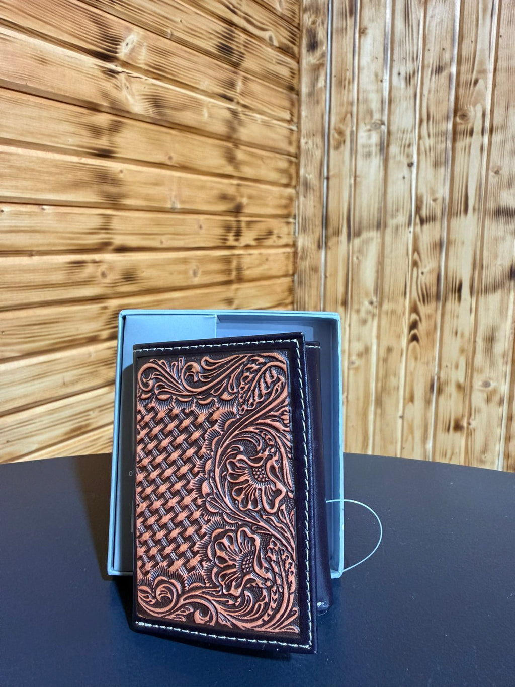 Floral Embossed Bifold N1802