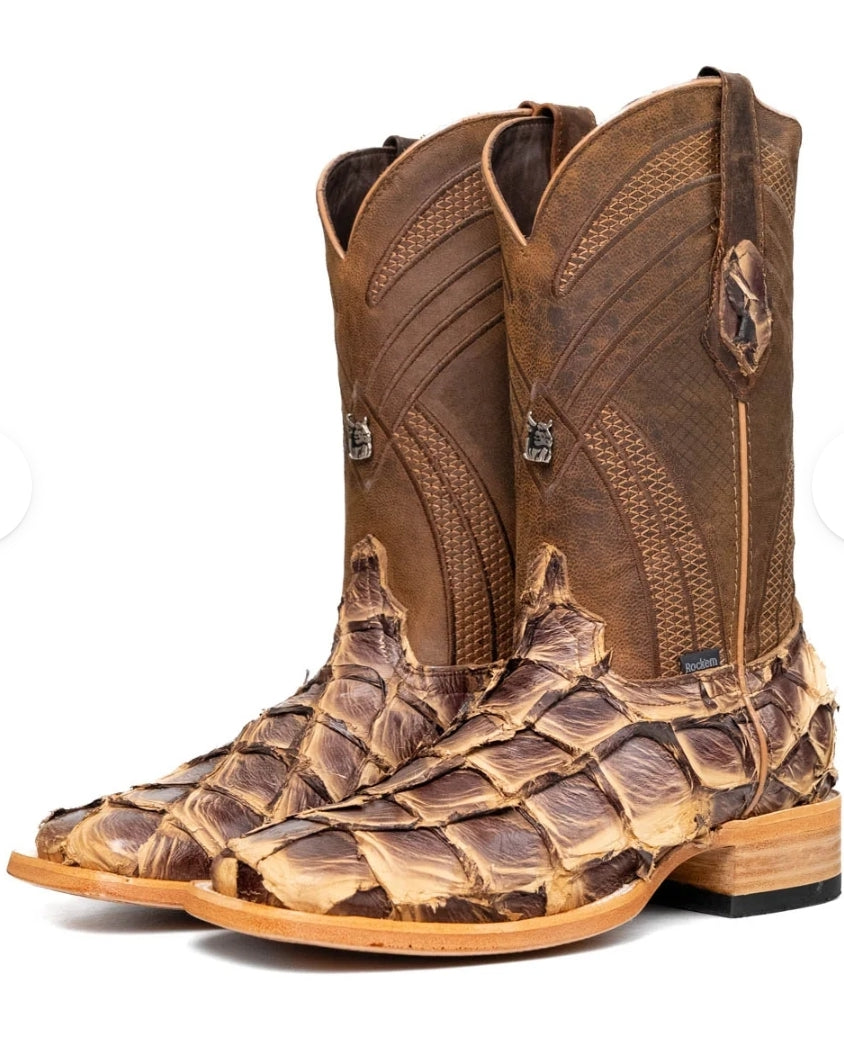 Monroe Pirarucu Exotic Boots