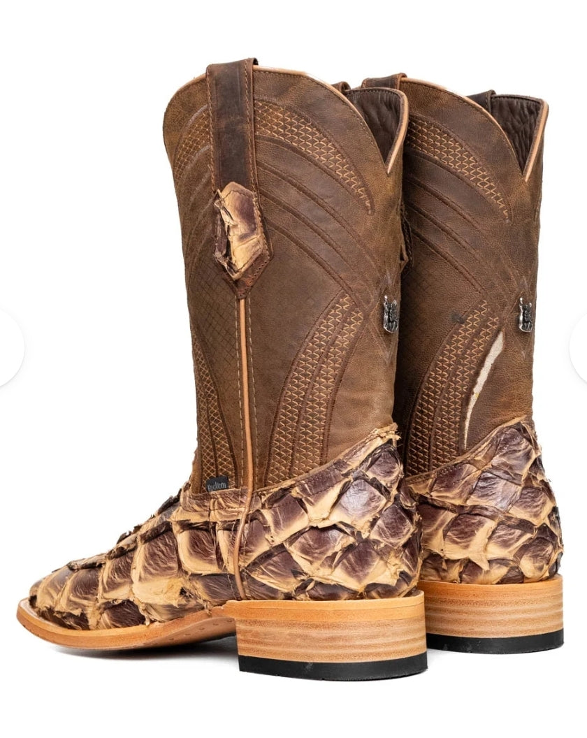 Monroe Pirarucu Exotic Boots