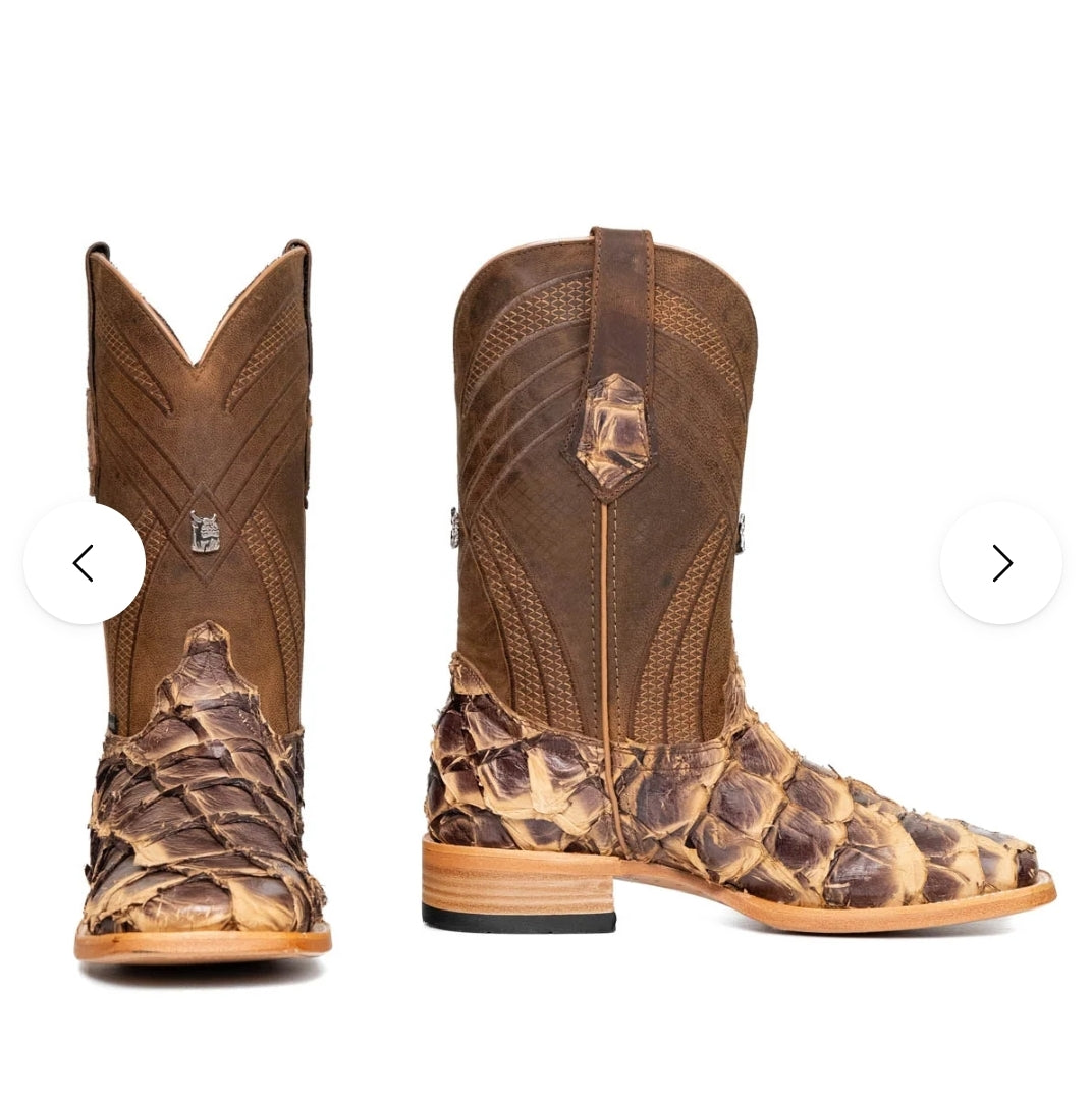 Monroe Pirarucu Exotic Boots
