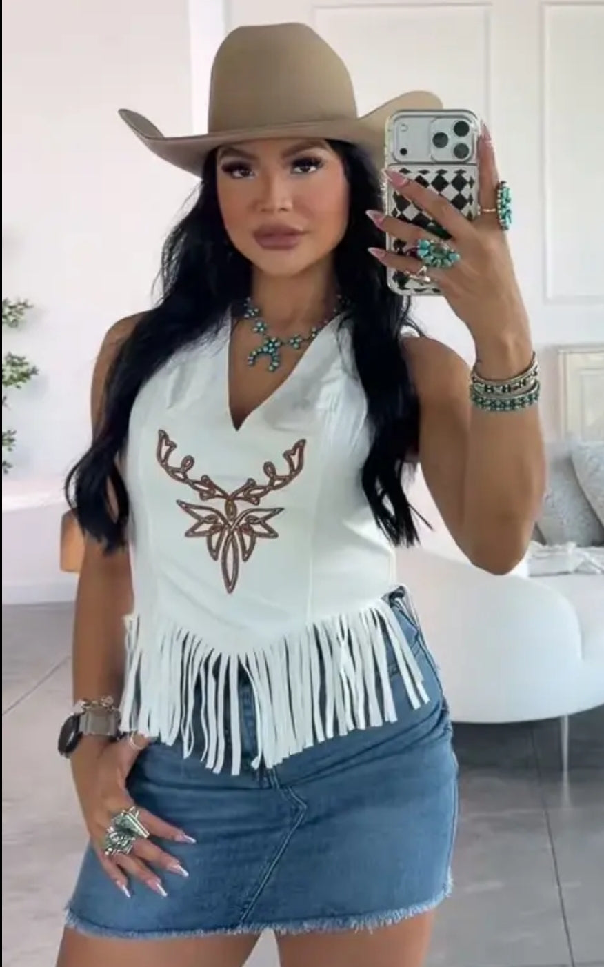 LUCYS DENIM SKIRT