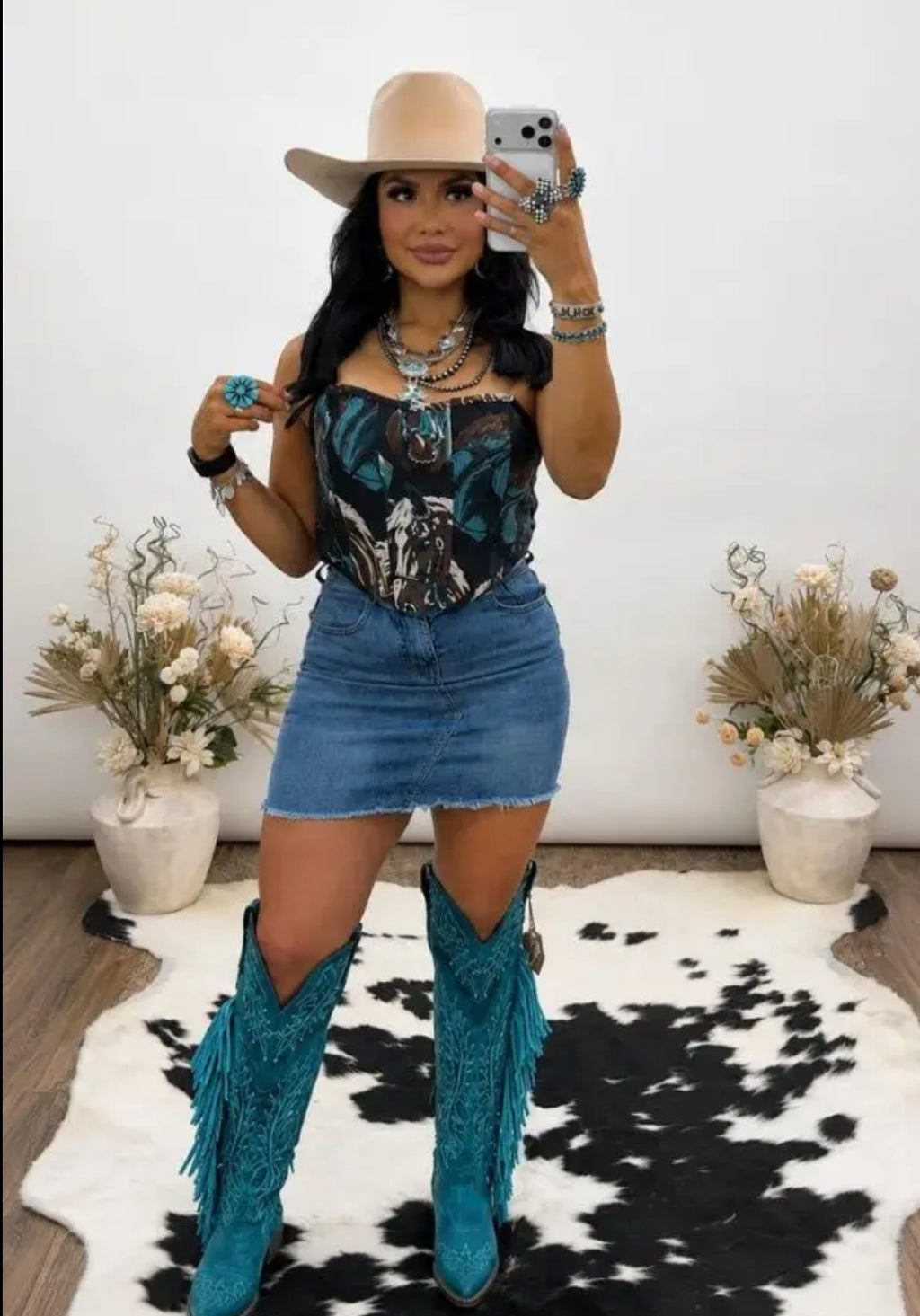 LUCYS DENIM SKIRT