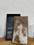 Ariat Men's Calf Hair Rodeo Wallet