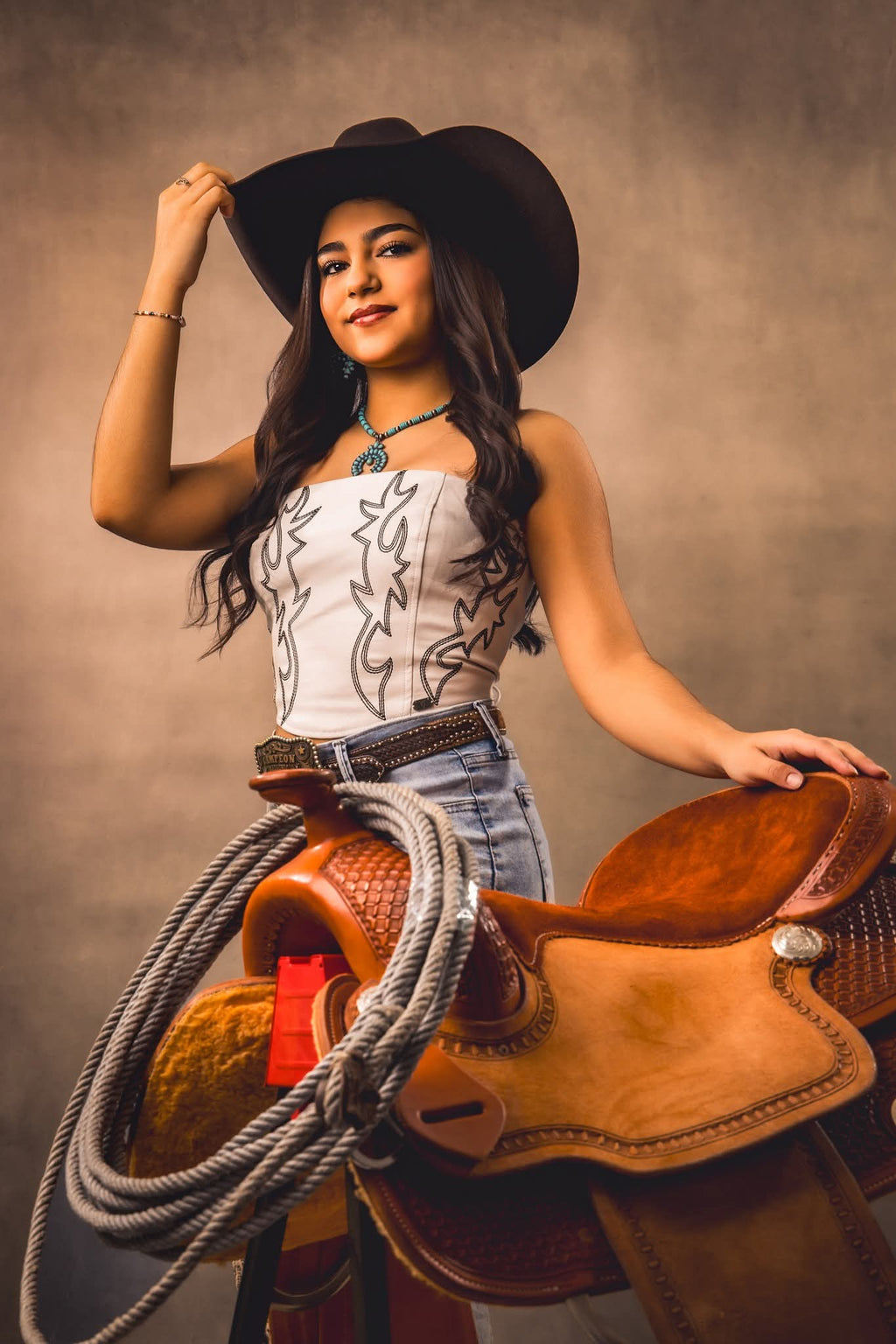 Black STETSON 6X skyline