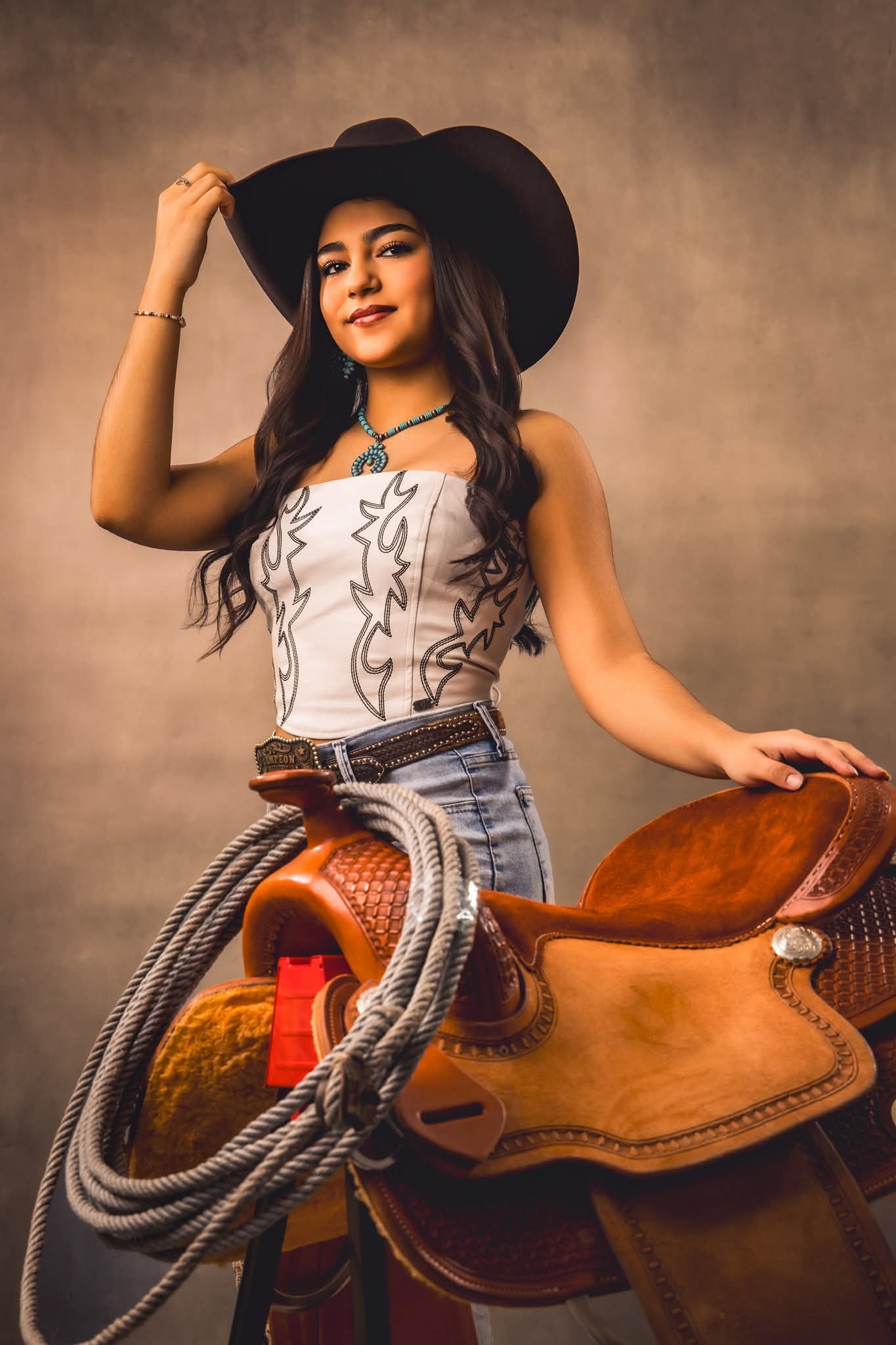 Black STETSON 6X skyline