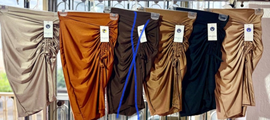 ISA ELEGANT SILK SKIRT