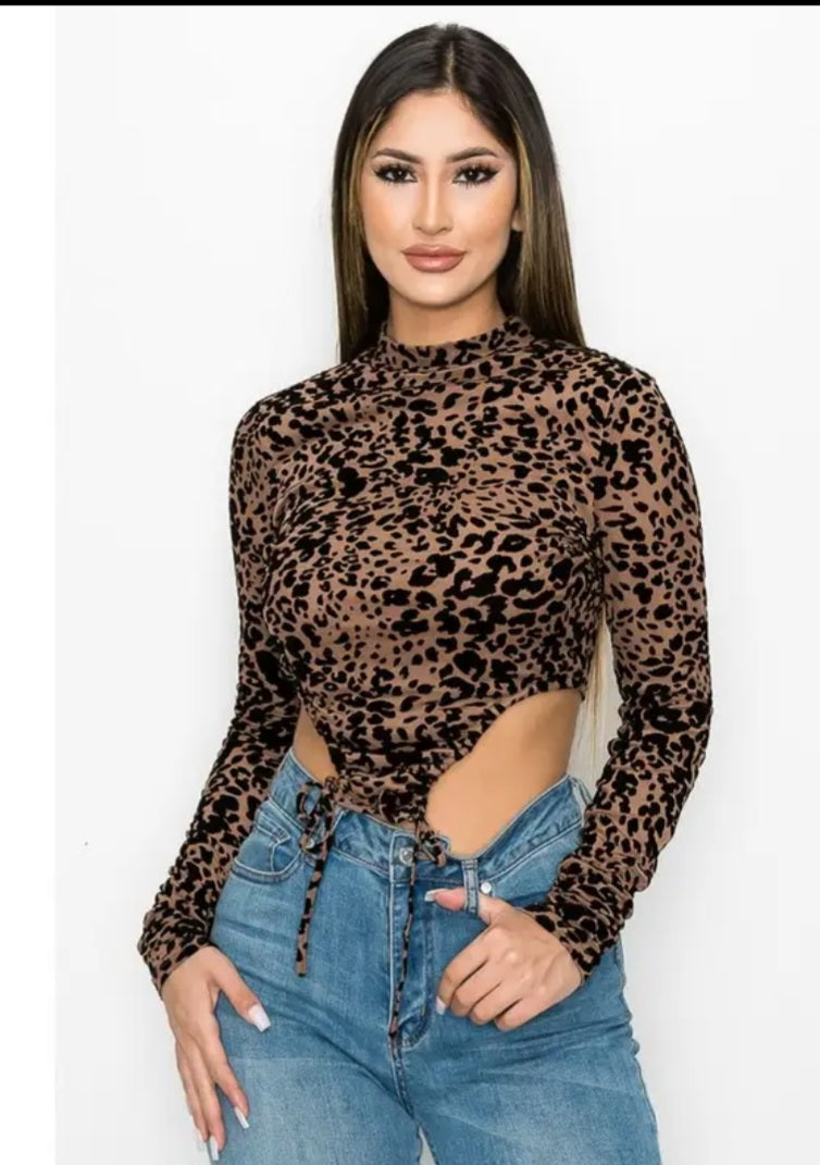 Marisol Leopard Top