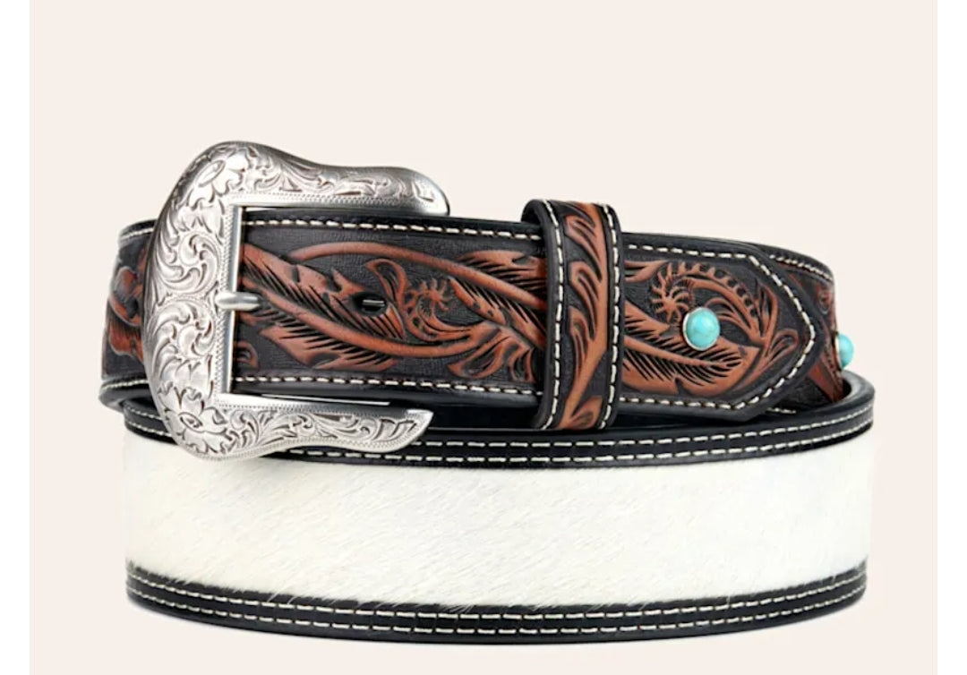 COWHIDE BELT