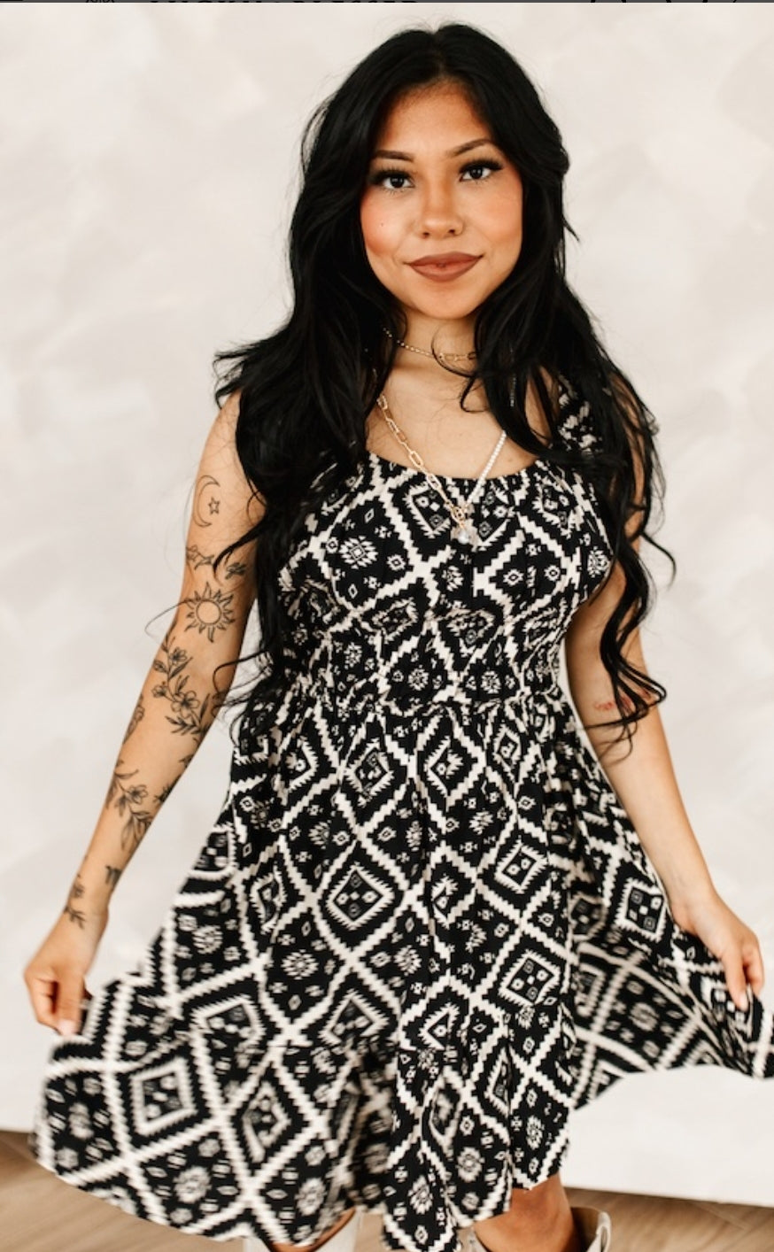 LUNA AZTEK DRESS