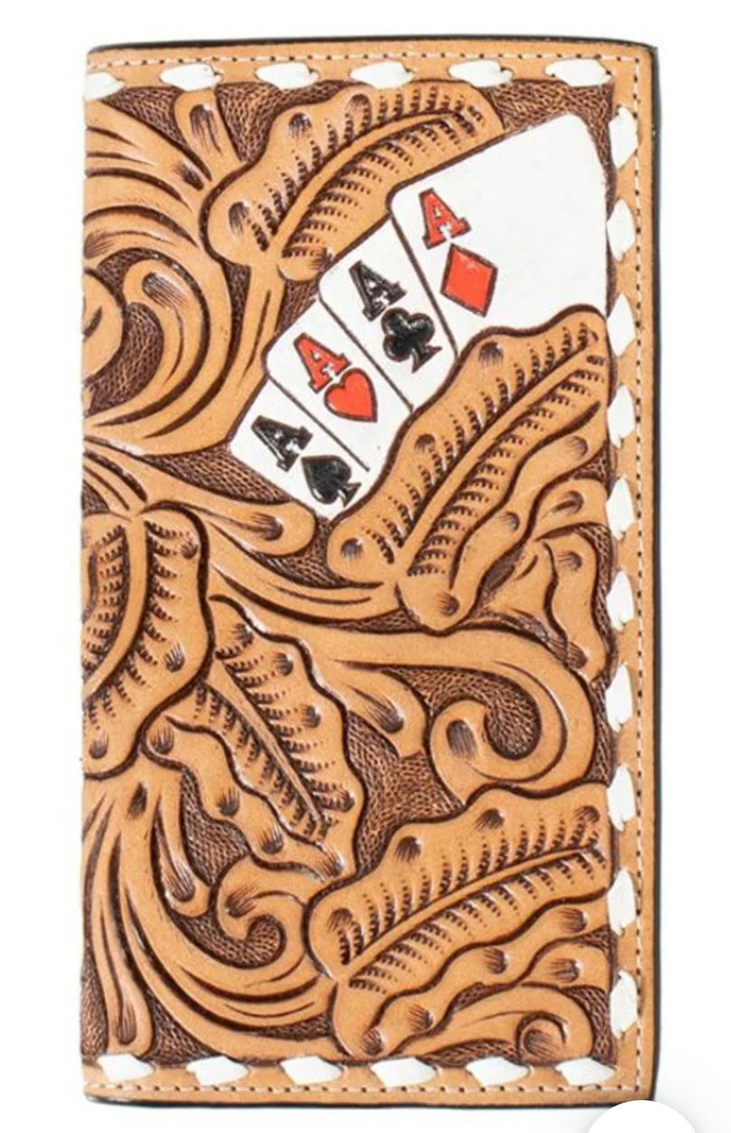 Ace Cards  Men's Rodeo Wallet/ Checkbook