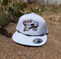 4 Acs Skull White
