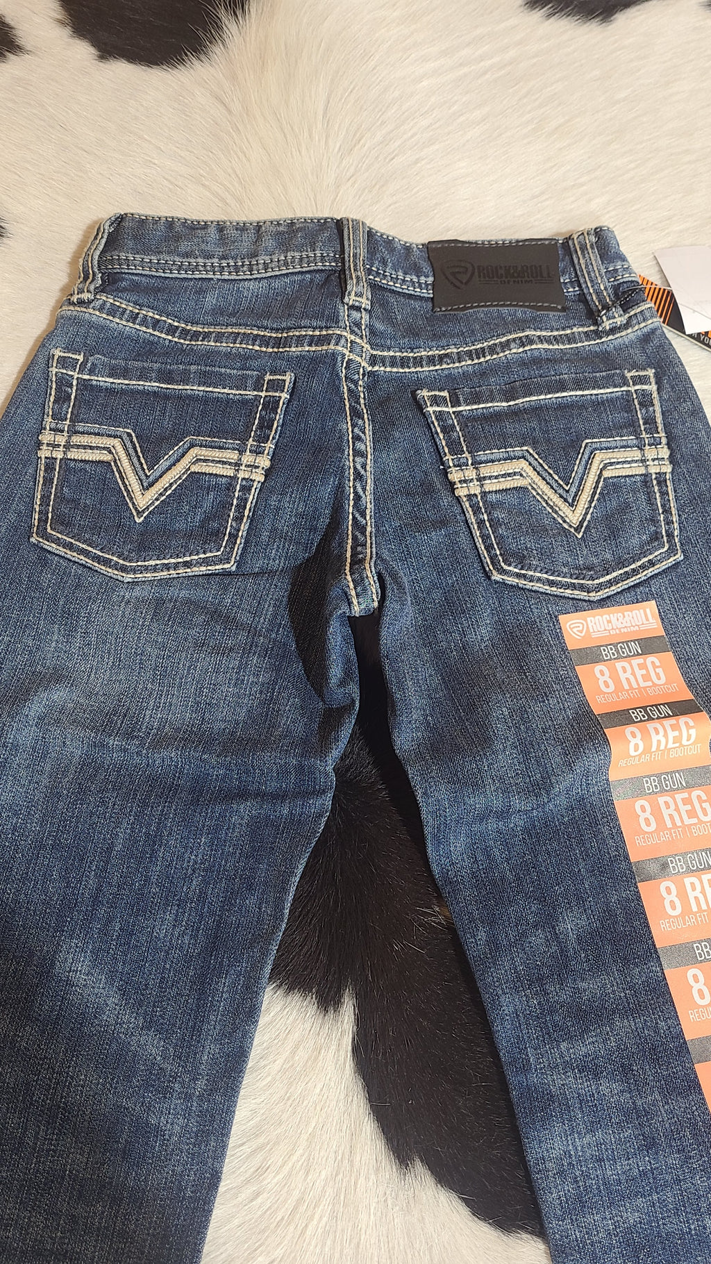 BB6139 Regular Fit/ Bootcut Boys Jeans