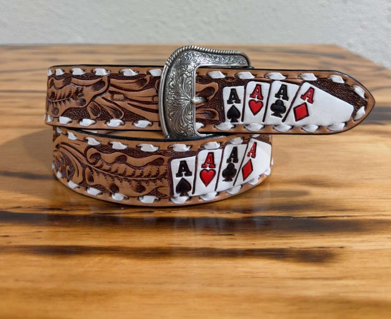 4 Aces Men's Belt D6848
